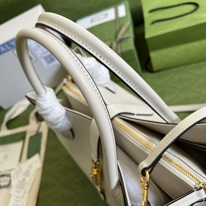 Gucci Jackie 1961 large tote bag ý649015 White