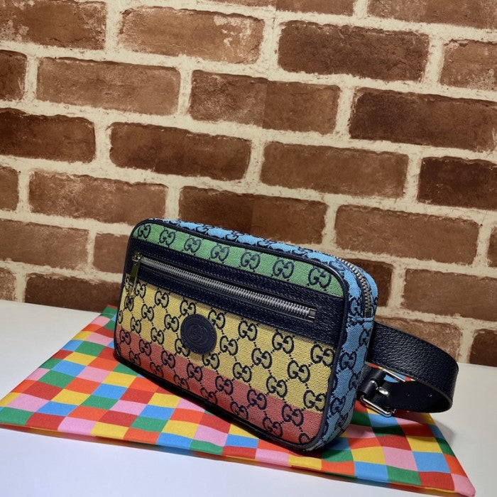Gucci GG Multicolour belt bag 658657