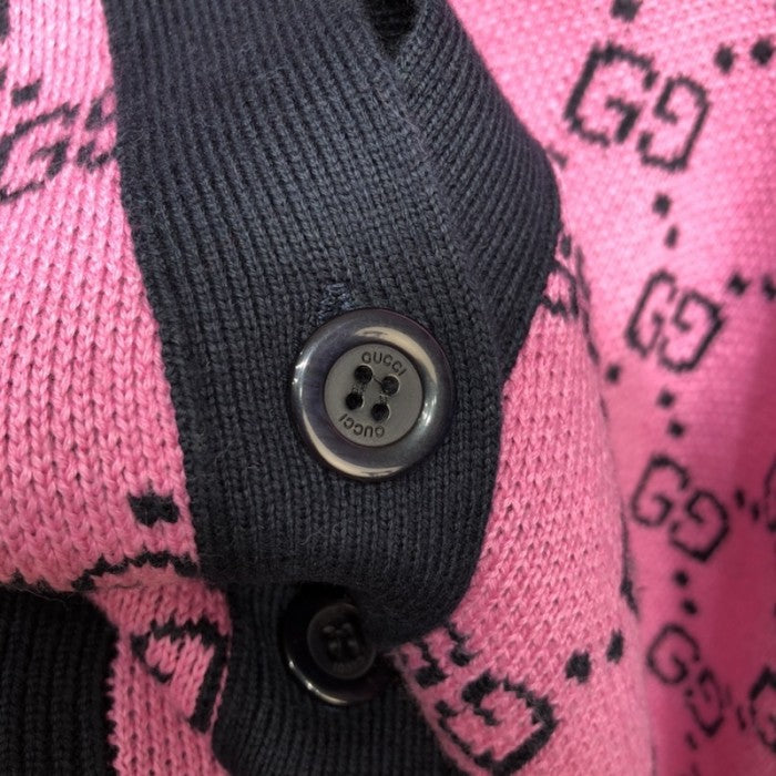 Gucci GG Multicolour wool cotton cardigan