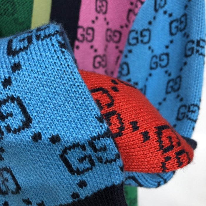 Gucci GG Multicolour wool cotton cardigan