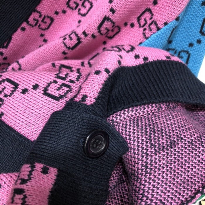Gucci GG Multicolour wool cotton cardigan