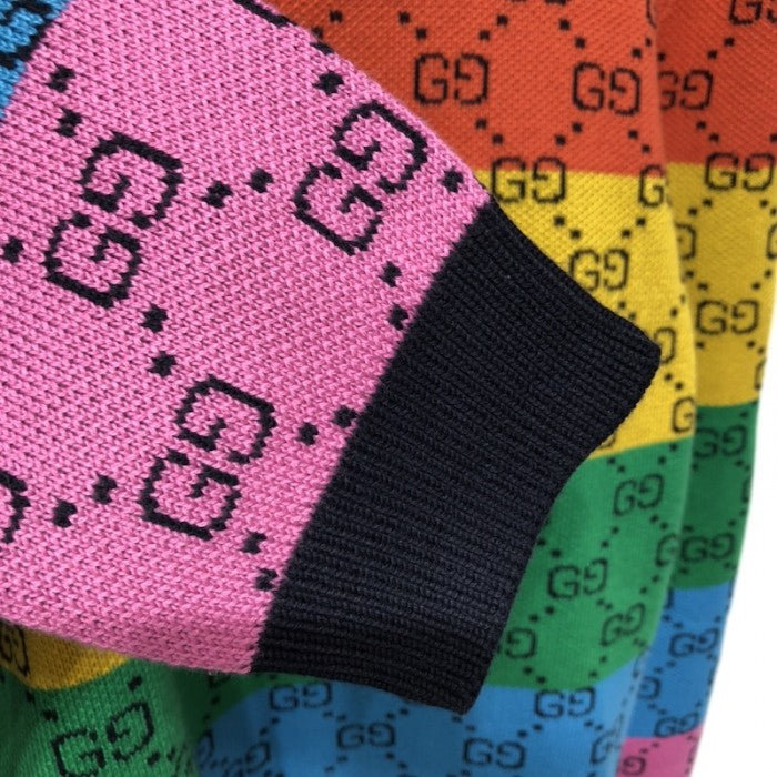 Gucci GG Multicolour wool cotton jumper