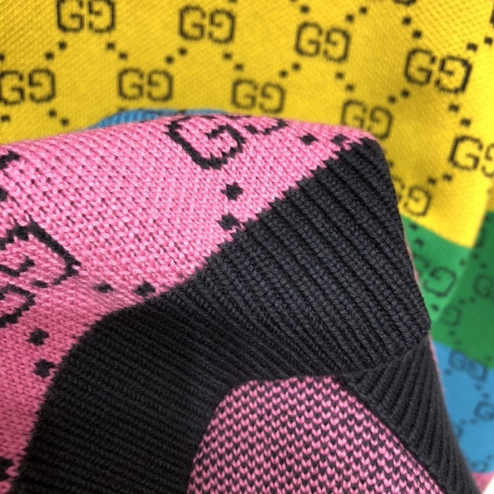 Gucci GG Multicolour wool cotton jumper