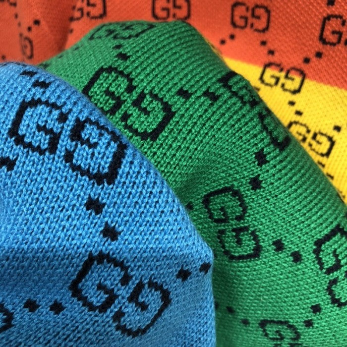 Gucci GG Multicolour wool cotton jumper