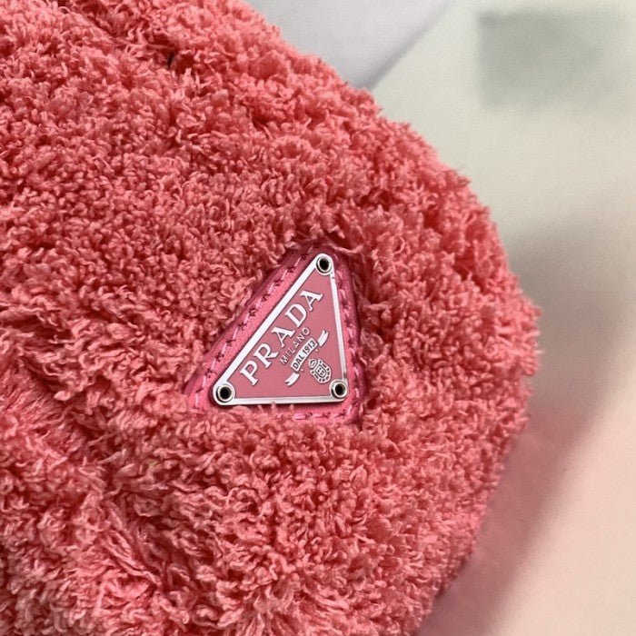 Prada Re-Edition 2000 terry mini bag Pink