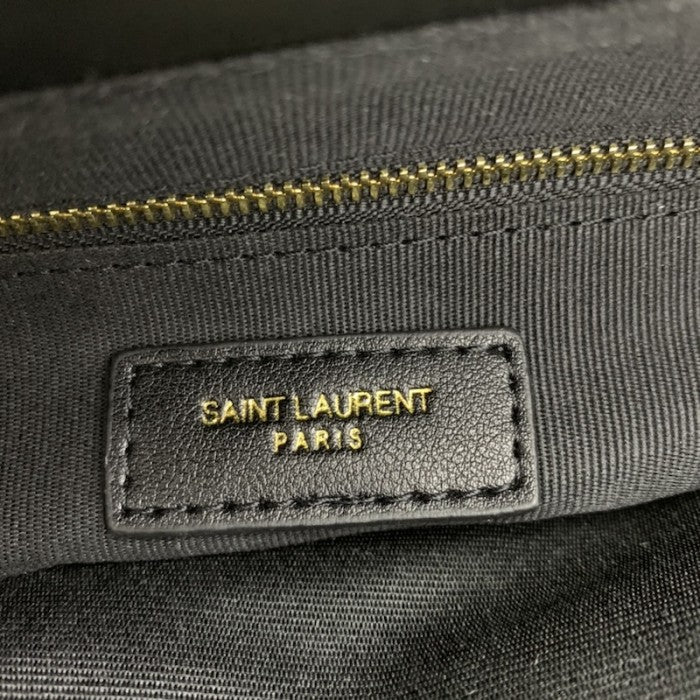 YSL Large Loulou Monogram Bag Black / Gold