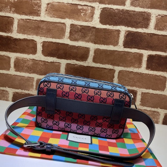 Gucci GG Multicolour belt bag 658657